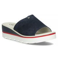 Leather flip-flops Filippo DK3635/22 NV navy