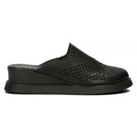 Leather flip-flops Filippo DK4403/23 BK black