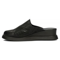 Leather flip-flops Filippo DK4403/23 BK black