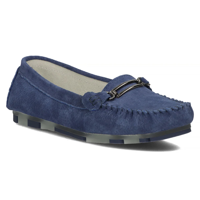 Leather loafers Filippo DP1202/24 BL blue