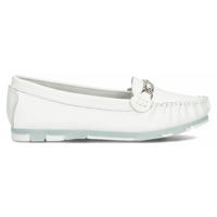 Leather loafers Filippo DP1202/24 WH white