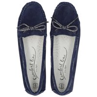 Leather loafers Filippo DP1203/20 NV navy blue