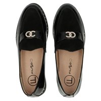 Leather loafers Filippo DP1515/23 BK black