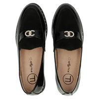 Leather loafers Filippo DP1515/24 BK black