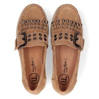 Leather loafers Filippo DP2029/21 BE beige