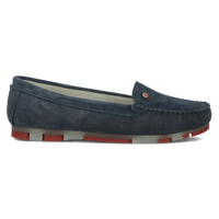 Leather loafers Filippo DP2037/24 NV RD navy blue