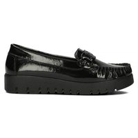 Leather loafers Filippo DP3334/23 BK L black