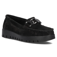 Leather loafers Filippo DP3334/24 BK black