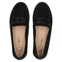 Leather loafers Filippo DP3334/24 BK black