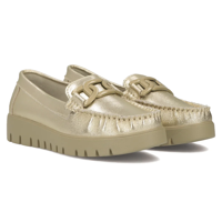 Leather loafers Filippo DP3334/24 GO gold