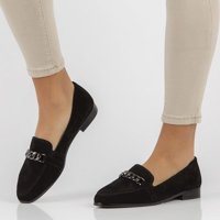 Leather loafers Filippo DP3626/22 BK black