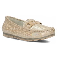 Leather loafers Filippo DP3630/23 BE Lak beige