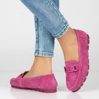 Leather loafers Filippo DP3630/23 FH pink