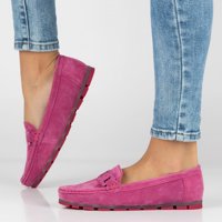 Leather loafers Filippo DP3630/23 FH pink