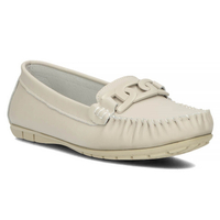 Leather loafers Filippo DP4547/23 EC ecru