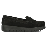 Leather loafers Filippo DP6045/24 BK black