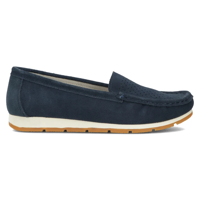 Leather loafers Filippo DP6082/24 NV navy blue