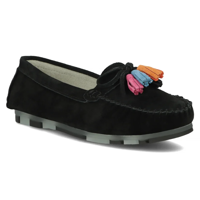 Leather loafers Filippo DP6136/24 BK black