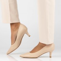 Leather pumps Filippo DP4426/23 BE beige