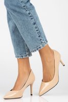 Leather pumps Filippo DP4439/23 BE beige