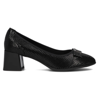 Leather pumps Filippo DP6178/24 BK PT black