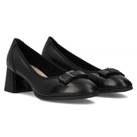 Leather pumps Filippo DP6178/24 BK black