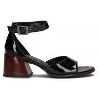 Leather sandals Filippo DS3723/22 BK black