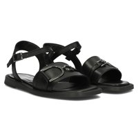 Leather sandals Filippo DS3901/22 BK black