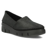 Leather shoes DP6161/24 BK black