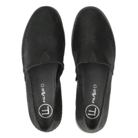 Leather shoes DP6161/24 BK black