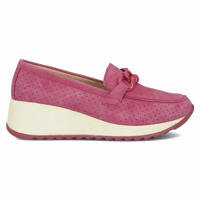 Leather shoes DP6212/24 FH fuchsia