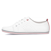 Leather shoes Filippo DP073/24 WH white