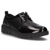 Leather shoes Filippo DP3206/21 BK black