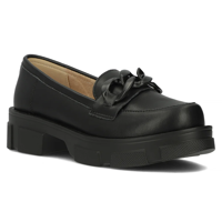 Leather shoes Filippo DP3221/24 BK BK black