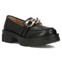 Leather shoes Filippo DP3221/24 BK black