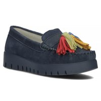 Leather shoes Filippo DP3535/22 NV navy