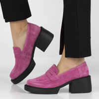 Leather shoes Filippo DP4685/23 FH pink