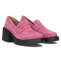 Leather shoes Filippo DP4685/23 FH pink