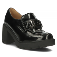 Leather shoes Filippo DP4785/23 BK black