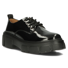 Leather shoes Filippo DP4923/23 BK black