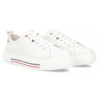 Leather shoes Filippo DP6029/24 WH white