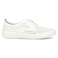 Leather shoes Filippo DP6064/24 WH white