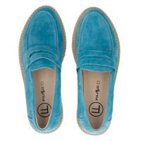 Leather shoes Filippo DP6090/24 BL blue