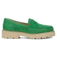 Leather shoes Filippo DP6090/24 GE green