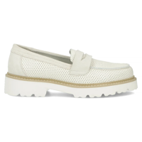 Leather shoes Filippo DP6090/24 WH white