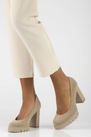 Leather shoes Filippo DP6096/24 BE beige