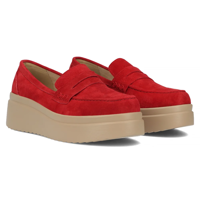 Leather shoes Filippo DP6106/24 RD red