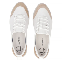 Leather shoes Filippo DP6130/24 WH BE white