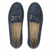 Leather shoes Filippo DP6135/24 NV navy