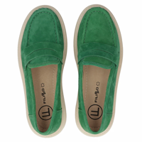 Leather shoes Filippo DP6152/24 GE green